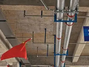 巴林左管廊支架的安装方法